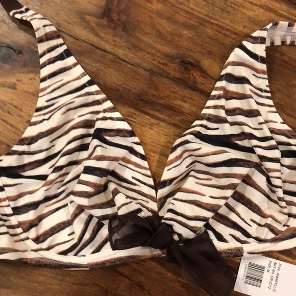 Ocean Blue Amaryllis Bikini Swimsuit M - Picture 5 of 7